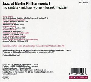 Act Music Jazz At Berlin Philharmonic I