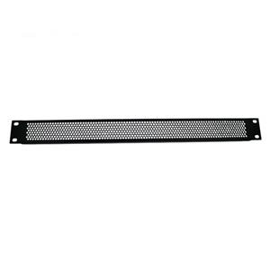 Adam Hall 87221VR 19-inch Steel Ventilation Plate with Round Holes, 1U