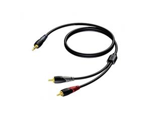 CLA711/5 3,5mm male - 2x RCA 5 meter