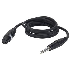 FL03 verloopkabel 1x XLR female naar 1x Stereo jack 3m