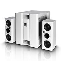 LD Systems Dave 8 XS W Portable PA System (White)