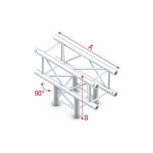 Showtec PQ30-017 truss T-stuk