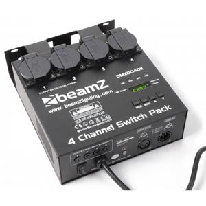 BeamZ DMX-004DII 4-Kanal Switchpack