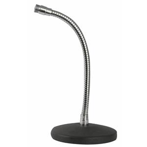 DAP Desk Microfoon Statief Recht met gooseneck 20cm