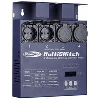 Showtec Multiswitch 4-kanaals DMX switchpack