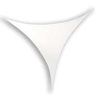 Showtec Stretch Shape Triangle 125 x 125 cm, DIN 4102 B1 (White)