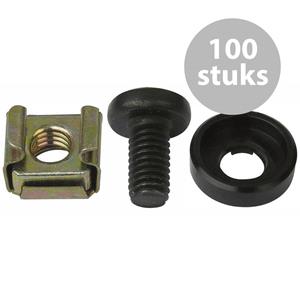 DAP Kooimoer set met schroef en ring (set van 100 stuks)