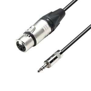 adamhall Adam Hall - Kabel XLR-Buchse zu Klinke 3,5mm st 3m