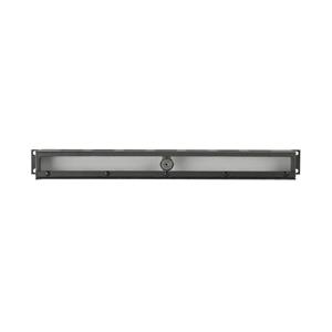 DAP Beschermpaneel met slot 19 inch 1HE