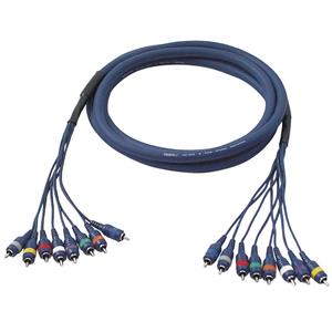 DAP Studiosnake, 8 weg, Tulp/RCA - Tulp/RCA, 3 meter