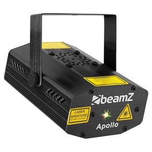 BeamZ Apollo Multipoint Lasereffect Rood/Groen 170mW