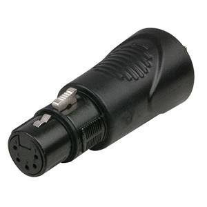 FLA41 XLR Female 5p naar RJ45 verloopplug