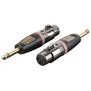 Xcaliber XGA23 XLR female naar mono jack male ater