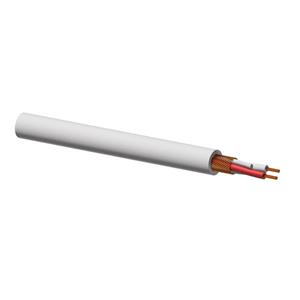 Procab MC105W Dunne microfoonkabel wit 100m