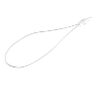 Adam Hall VBC4250WHI spannfix bungee cord white, 25 cm, with plastic hook