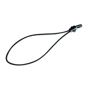 Adam Hall VBC4250BLK spannfix bungee cord black, 25 cm, with plastic hook