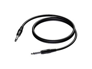 CAB610/3 Jack-jack instrumentkabel stereo 3m