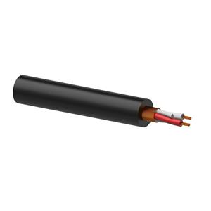 Procab MC305/1 microfoonkabel zwart 100m