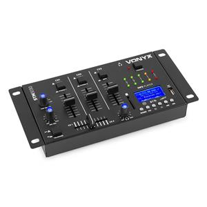 Vexus STM3030 4-Kanaals Mixer USB/MP3/BT/REC