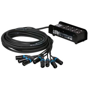 DAP CobraX 8 stagesnake (10 meter kabel)