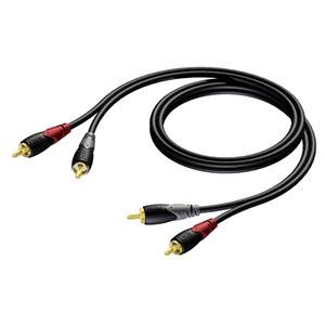 Procab CLA800 2x RCA Male - 2x RCA Male 15 Meter