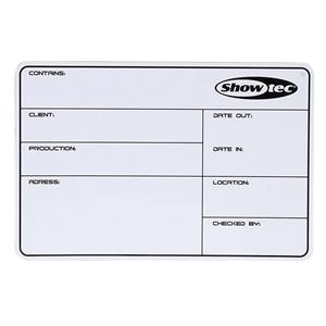 Flightcase Label 113x170mm zelfklevend