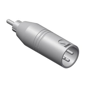 VC135 XLR male naar RCA male adapter