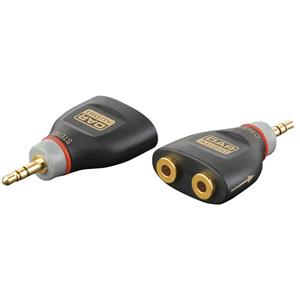 Xcaliber XGA44 2x Stereo Mini Jack naar 1x Stereo Mini Jack verloopplug