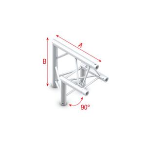 Showtec FT30-006 trusshoek 90 - Apex Up