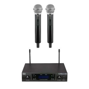 DAP COM-42 - Draadloos microfoonsysteem met 2 handheld microfoons