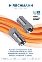 POFC coax connector voor koka799 en TS9 coax kabel van 