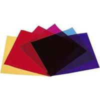 Kleurfolie Set van 6 Eurolite Rood, Blauw, Groen, Geel, Lila, Violet Geschikt voor (podiumtechniek)PAR 64, PAR 36, PAR 56