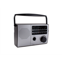 CALIBER AC/DC draagbare AM/FM radio