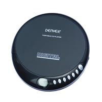 denver DM-24 Tragbarer CD-Player CD, CD-ROM, CD-RW Schwarz