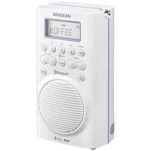 Sangean H205D Badradio DAB+, UKW Bluetooth wasserdicht Weiß