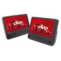 Kopfstützen DVD-Player mit 2 Monitoren Bilddiagonale=22.86cm (8 Zol