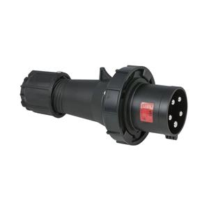 PCE 5-polige CEE male connector 63A - IP67 (zwart)