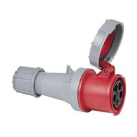 PCE 5-polige CEE female connector 63A - IP67 (rood)
