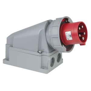 PCE 5-polige CEE male wandcontactdoos 63A - IP67