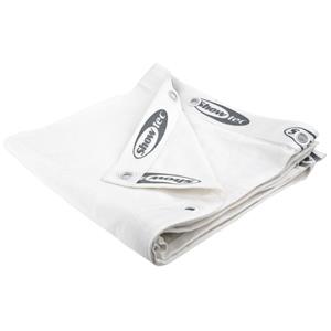 showtec Vierkant doek wit, 1,4 x 1,4 meter