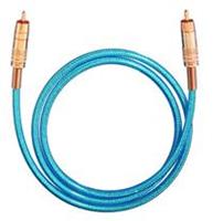 NF113 DI 300 Digitale Audiokabel RCA 5,0 meter - Blauw