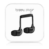 Happy Plugs In-Ear Earphones - Black