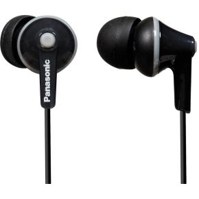 Panasonic Hoofdtelefoon HJE125E Ear-canal 10Hz-24KHz zwart - Panasonic