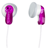 Sony MDRE9LPP Basic In-Ear Kopfhörer, Fontopia Style rosafarben