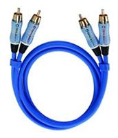 OEHLBACH BEAT! Stereo RCA Kabel 5,0m - Blauw