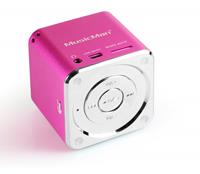 Technaxx Mini Lautsprecher MusicMan Mini AUX, SD, USB Pink