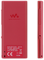 Sony NW-E394 Walkman 8GB rot