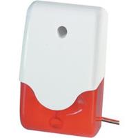 ABUS SG1681 Alarm-Sirene mit Blitzleuchte 100 dB Rot Innenbereich, Außenbereich 12 V/DC D37003