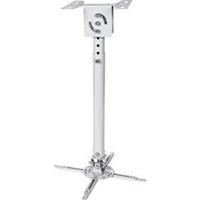 Manhattan 424851 Beamer-Deckenhalterung Neigbar, Drehbar Boden-/Deckenabstand (max.): 77 cm  Silber