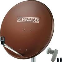 SAT-Anlage ohne Receiver Teilnehmer-Anzahl 2 80cm